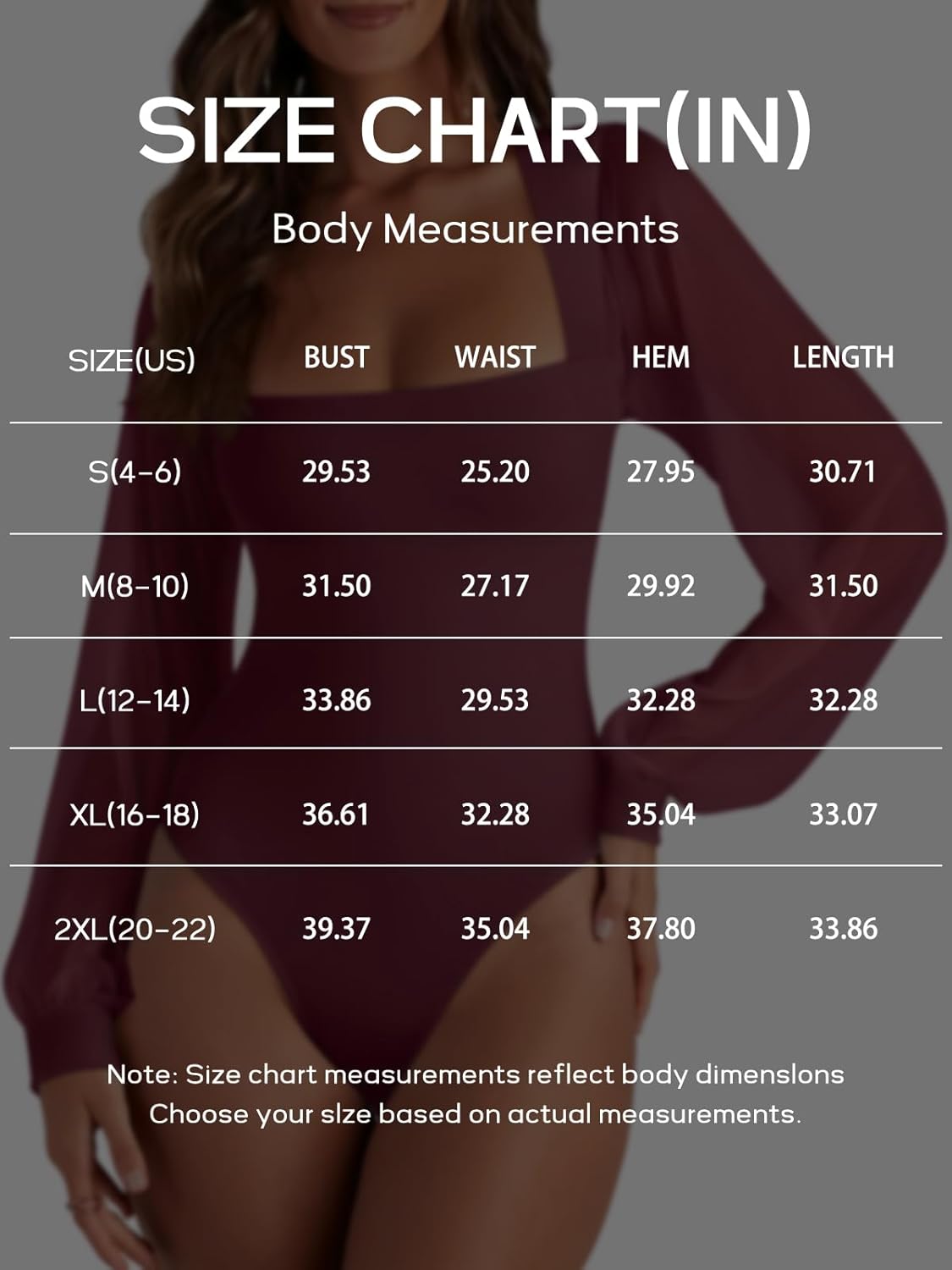 PINKMSTYLE Women's Square Neck Double Lined Mesh Long Sleeve Bodysuits Slim fit Trendy Going Out Tops Shirts